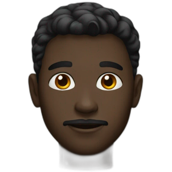 Garçon noir emoji