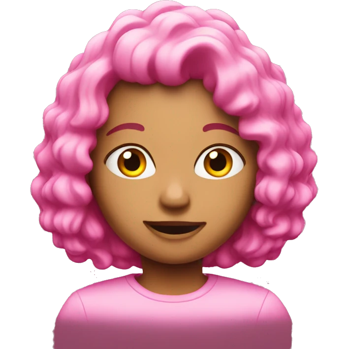 Netflix pink emoji