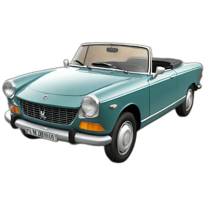 peugeot 404 cabriolet emoji