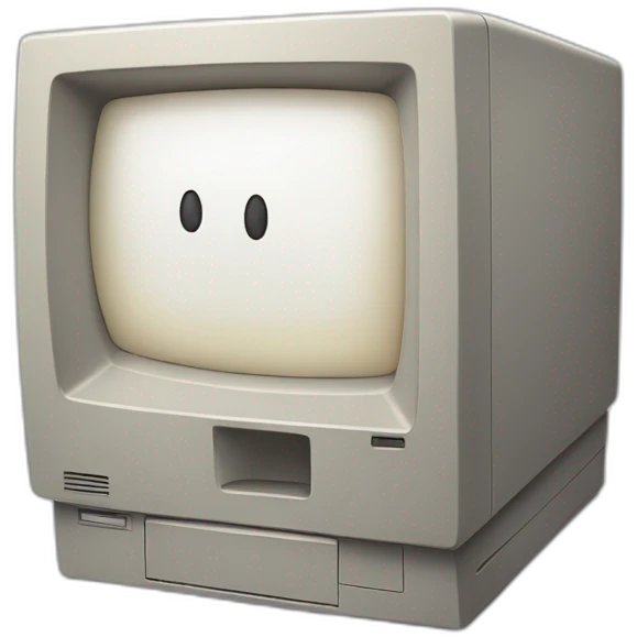 Apple Macintosh 128k emoji