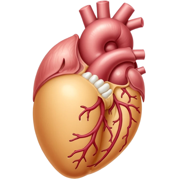 Veiny tan-colored male organ entering a moist  vagina emoji