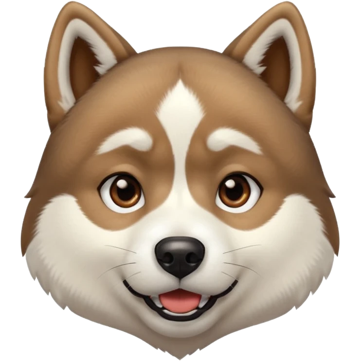 husky with meme facial expressions emoji