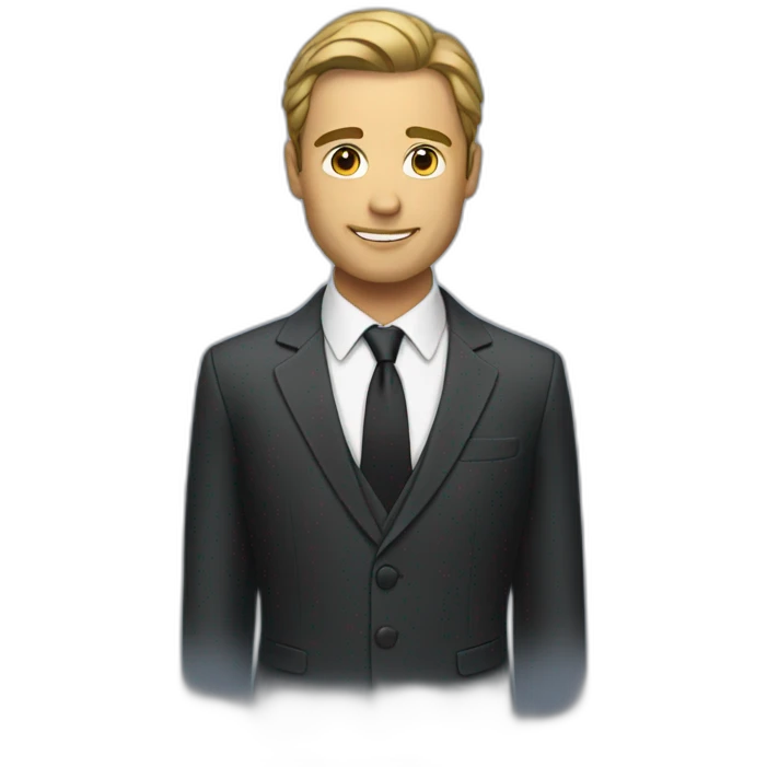 MAN IN SUIT emoji