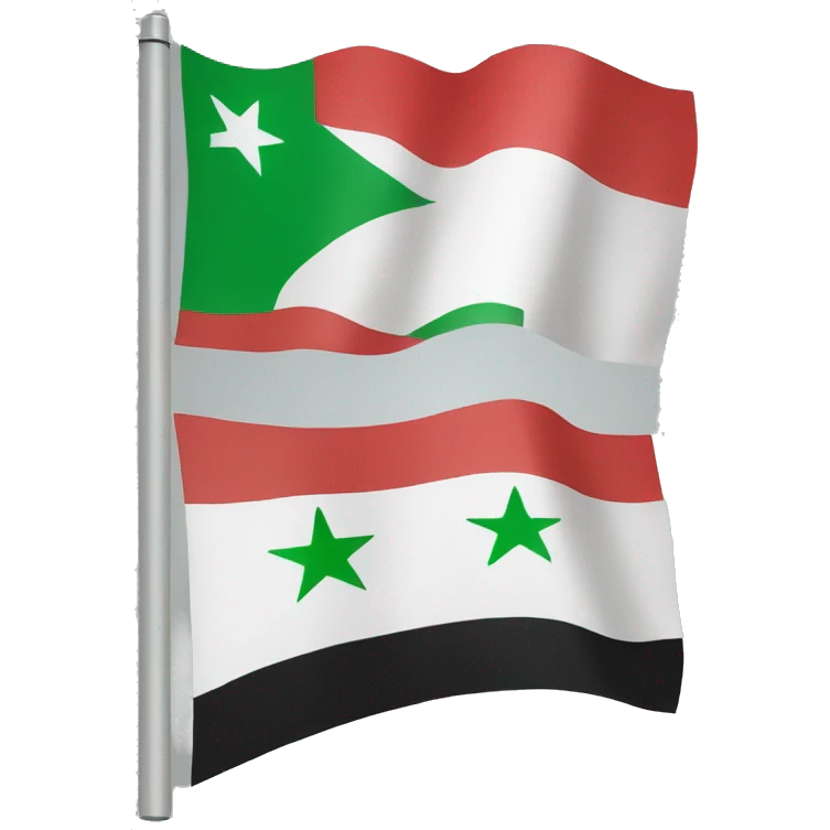 Syrian republic flag emoji