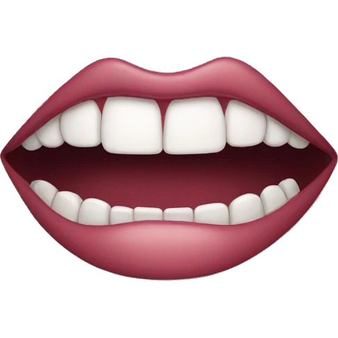Mouth emoji