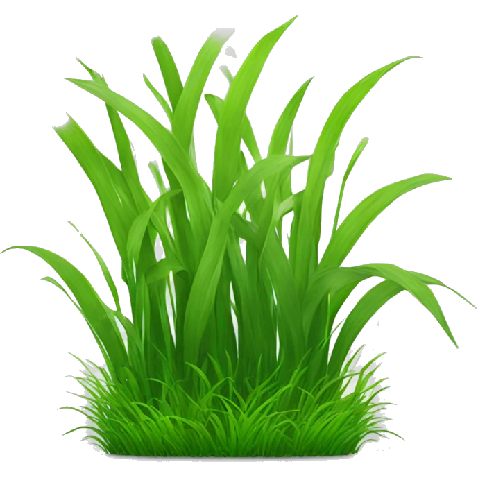 high quality grass emoji