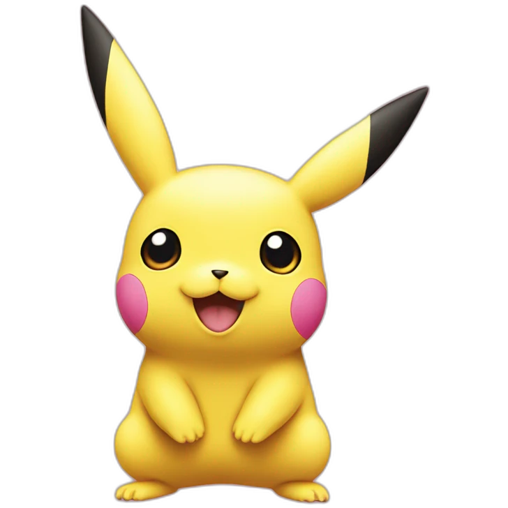 pink pikachu emoji