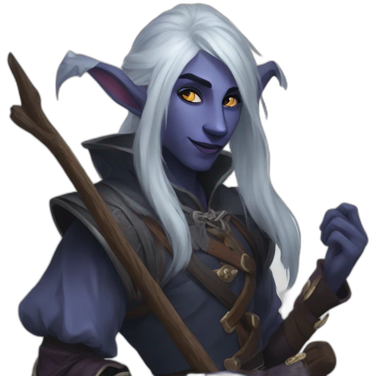 Drow bard dnd emoji