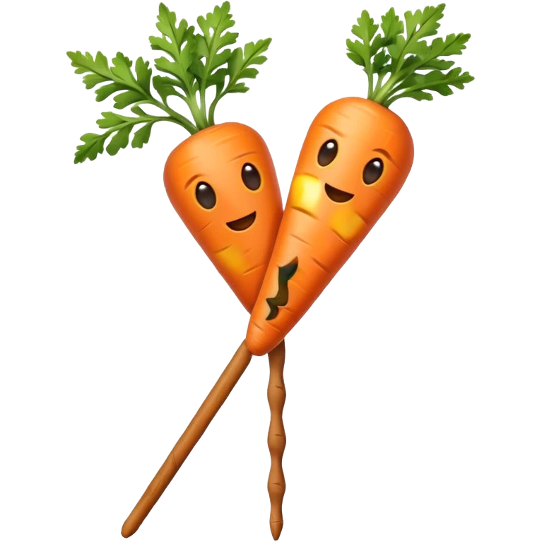 carrot on a stick emoji