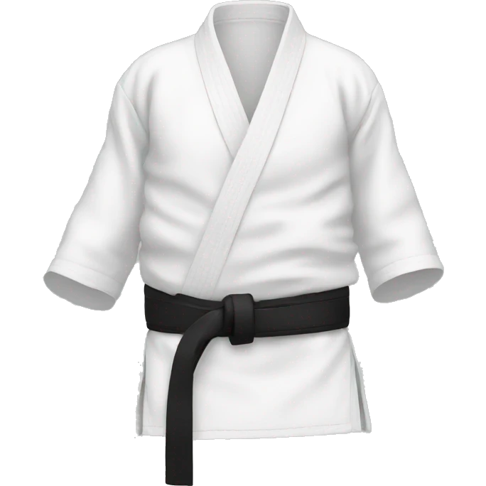 White belt only emoji