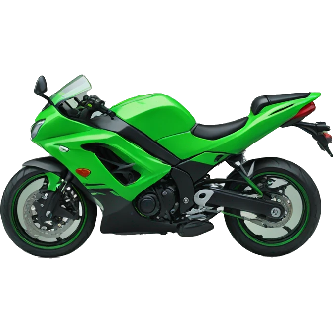green kawsaki ninja 650 emoji