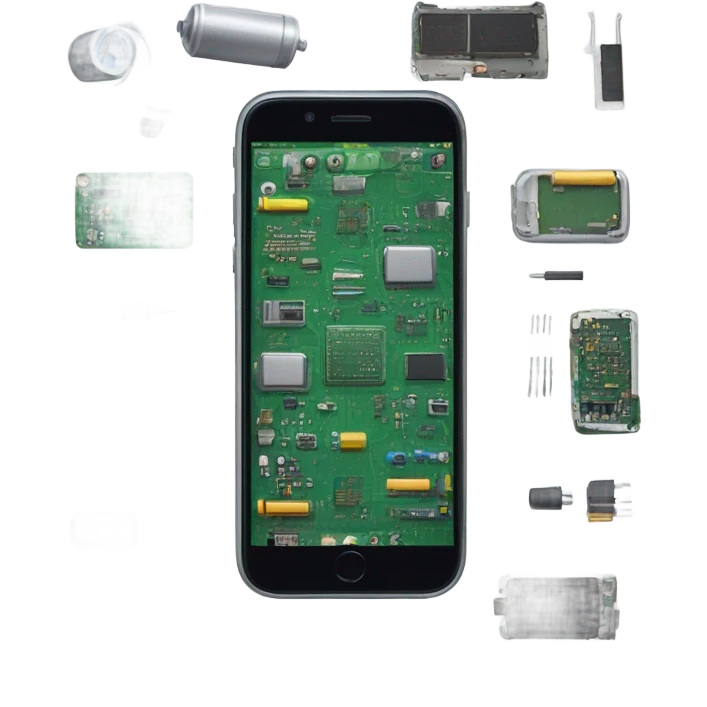 inside of a phone emoji