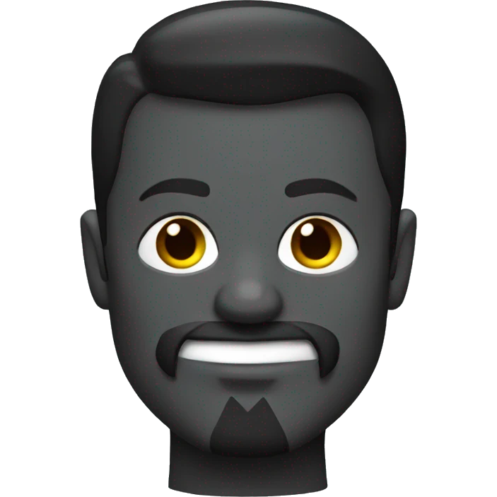 Batman with a goatee emoji