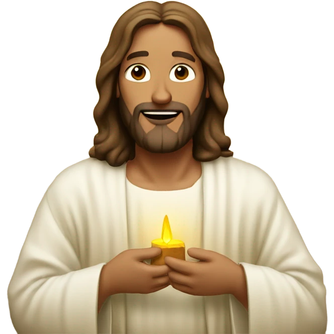 jesus saying merry christmas  emoji