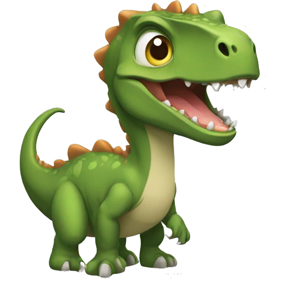 dinosaurio acostado emoji