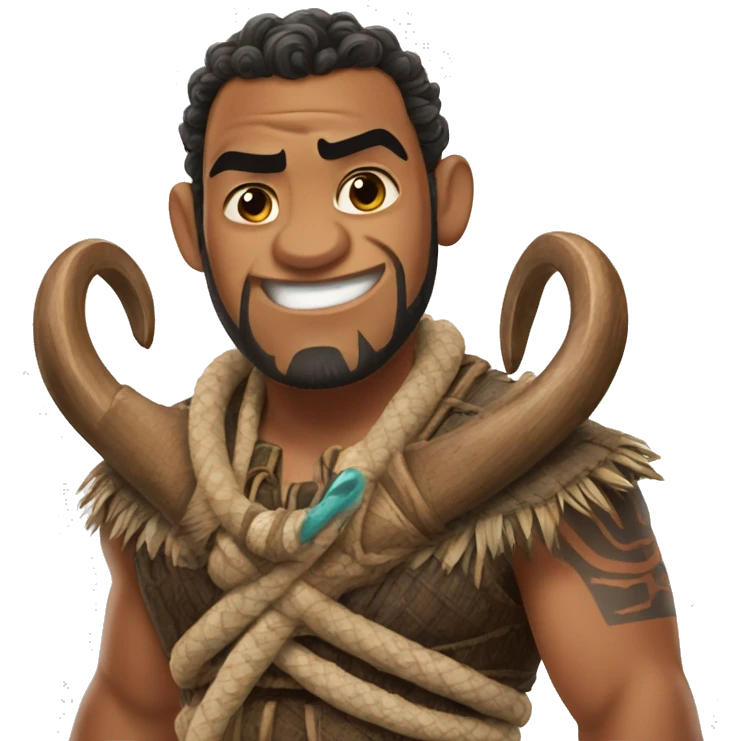 Maui hook from Moana  emoji