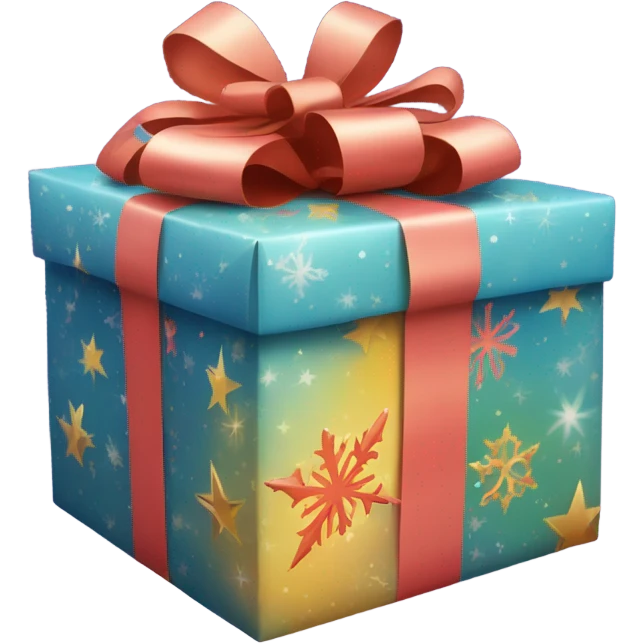 a largre present emoji