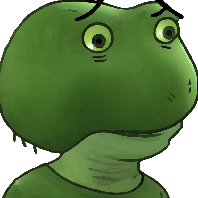 A girl  very sad emoji