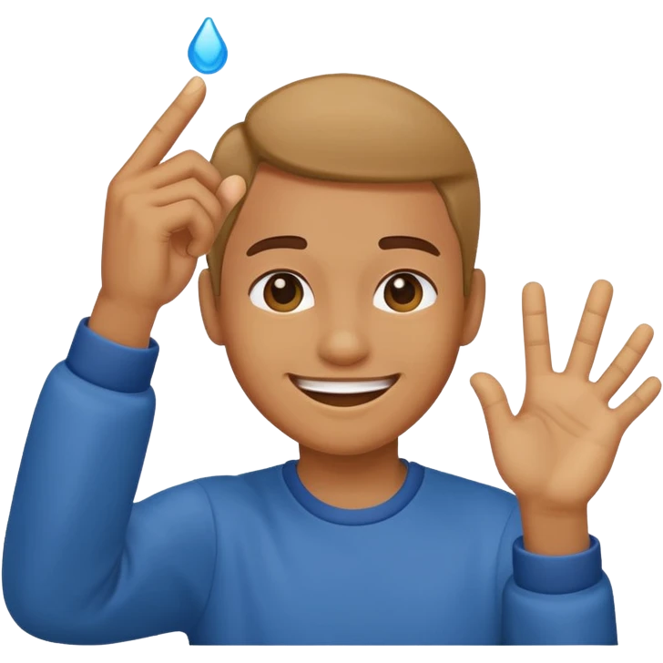 dabbing  emoji