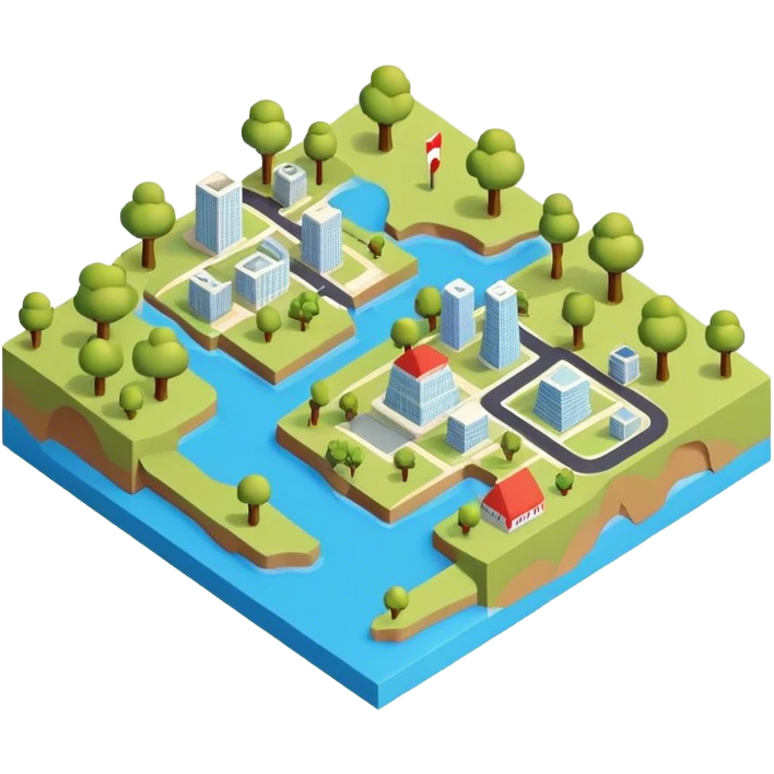 3d-isometric-map emoji
