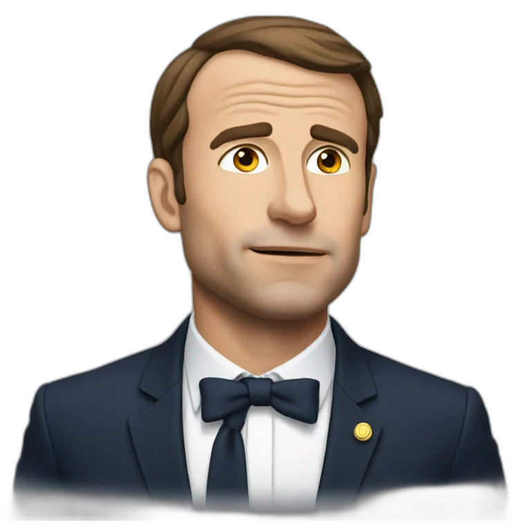 Macron qui dort emoji