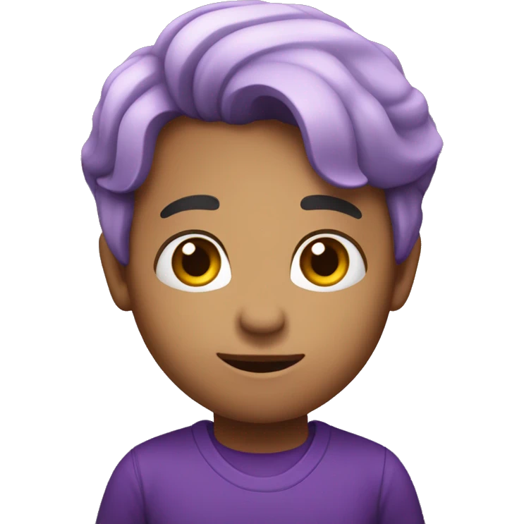 Coração roxo  emoji