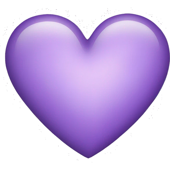 Lilac Purple Heart emoji