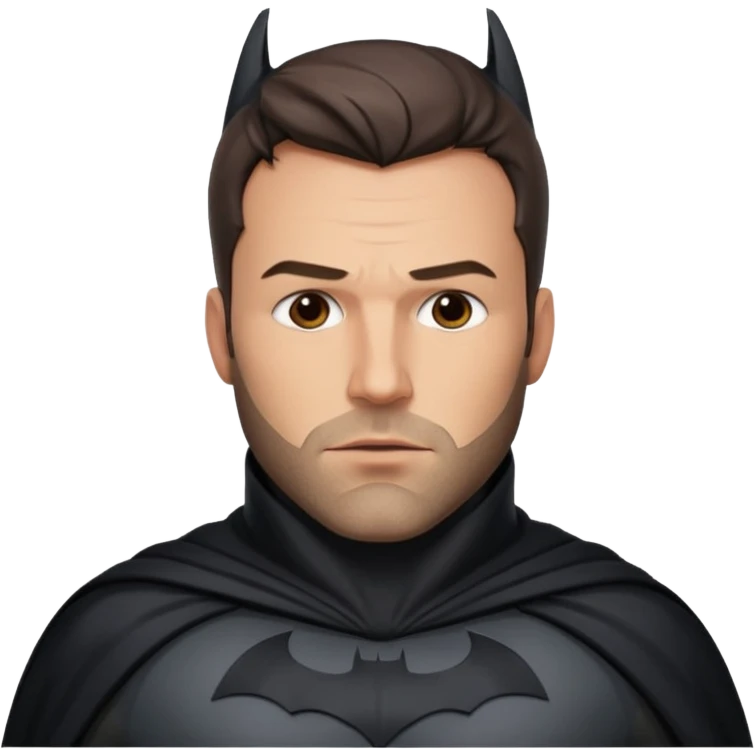 bem affleck batman emoji