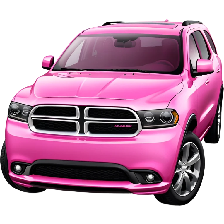Pink dodge Durango rt  emoji