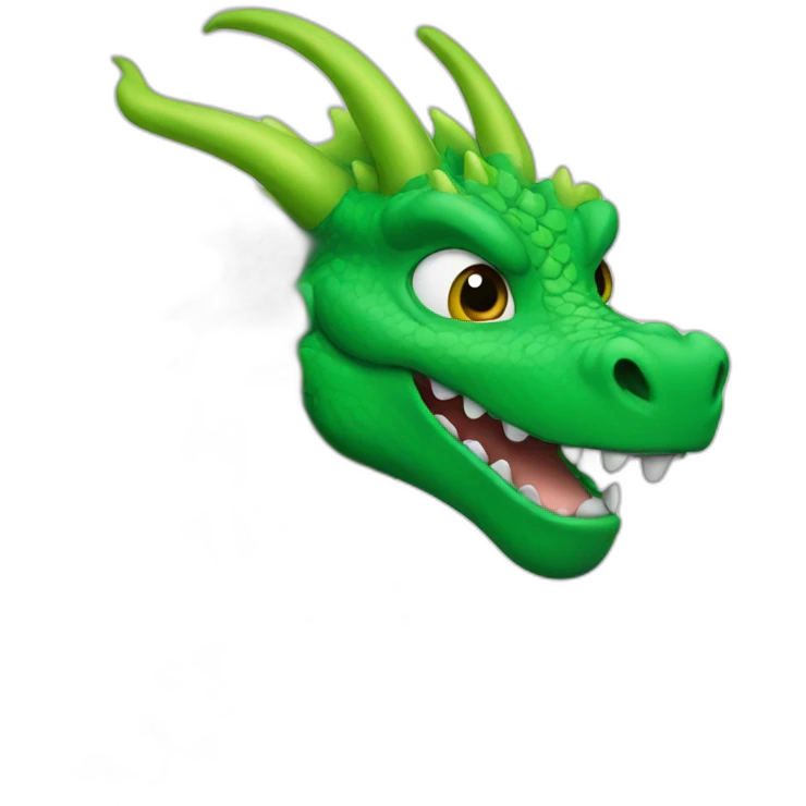 dragon green emoji