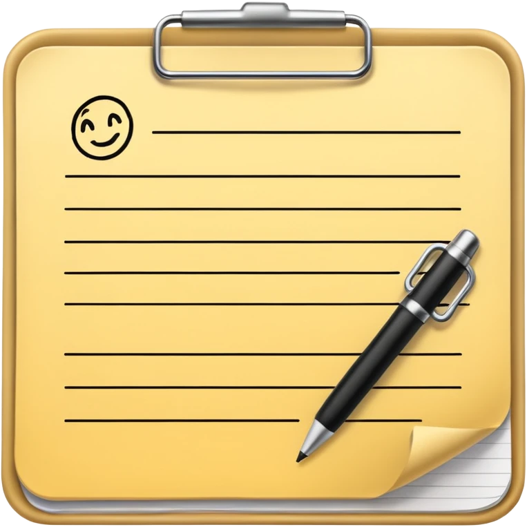 Notes  emoji