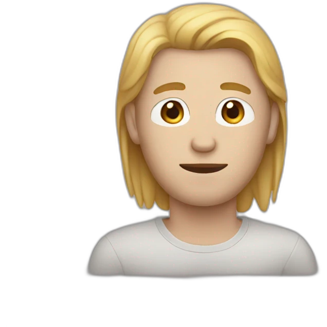 man without face emoji