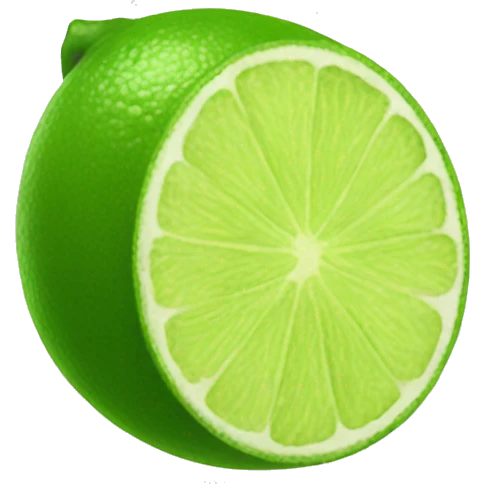 Lime emoji