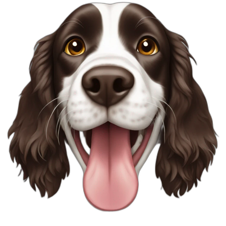 springer spaniel emoji