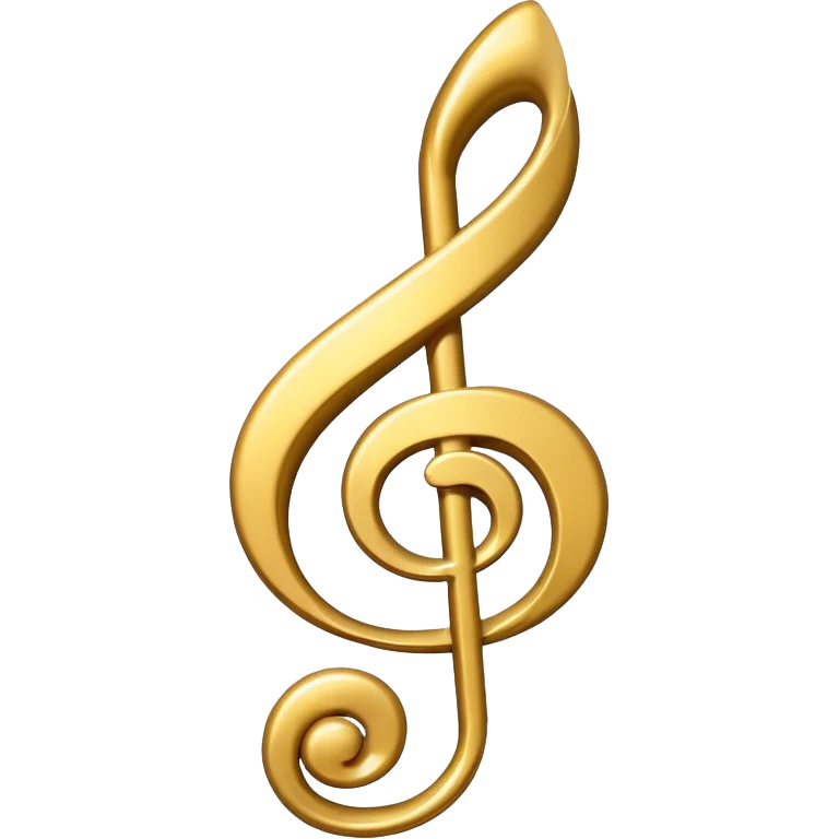 treble clef emoji
