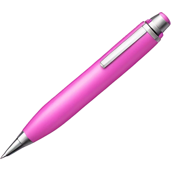 Pink pen emoji