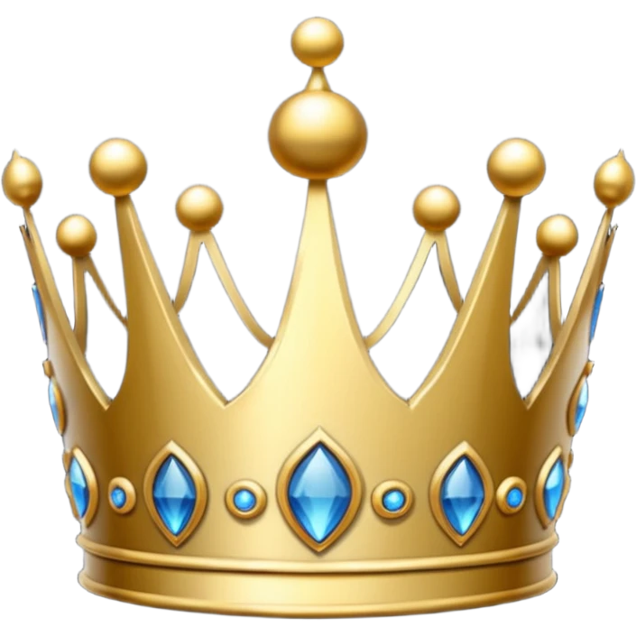 crown black emoji