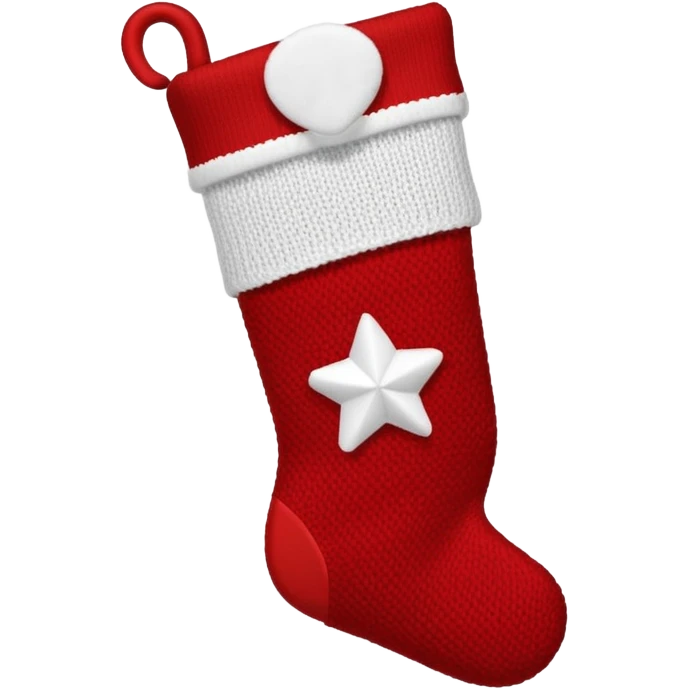 christmas sock emoji