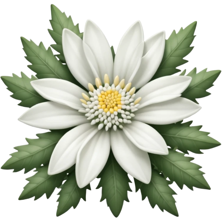 edelweiss realista emoji