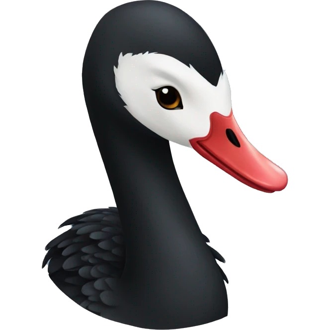 black swan emoji