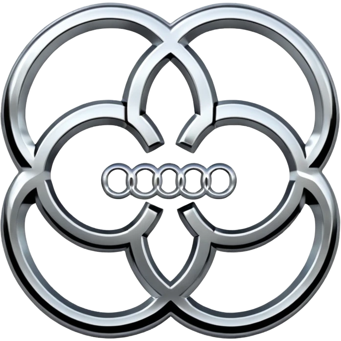 Эмблема Ауди emoji