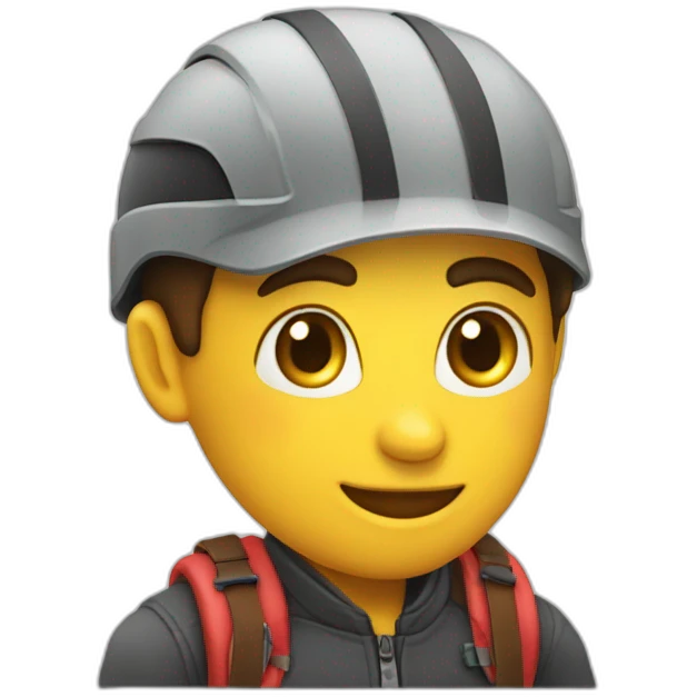 faccina che ride con gli occhi a cuoricino emoji