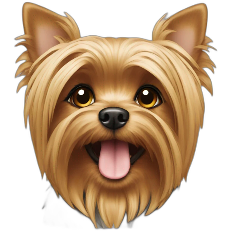 Yorkshire terrier female emoji