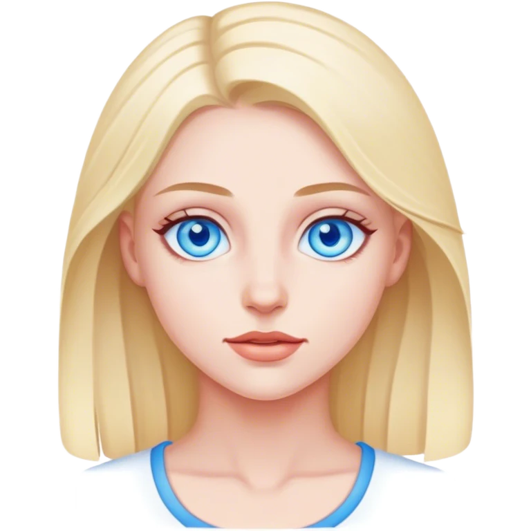 Laura blue eyes  emoji