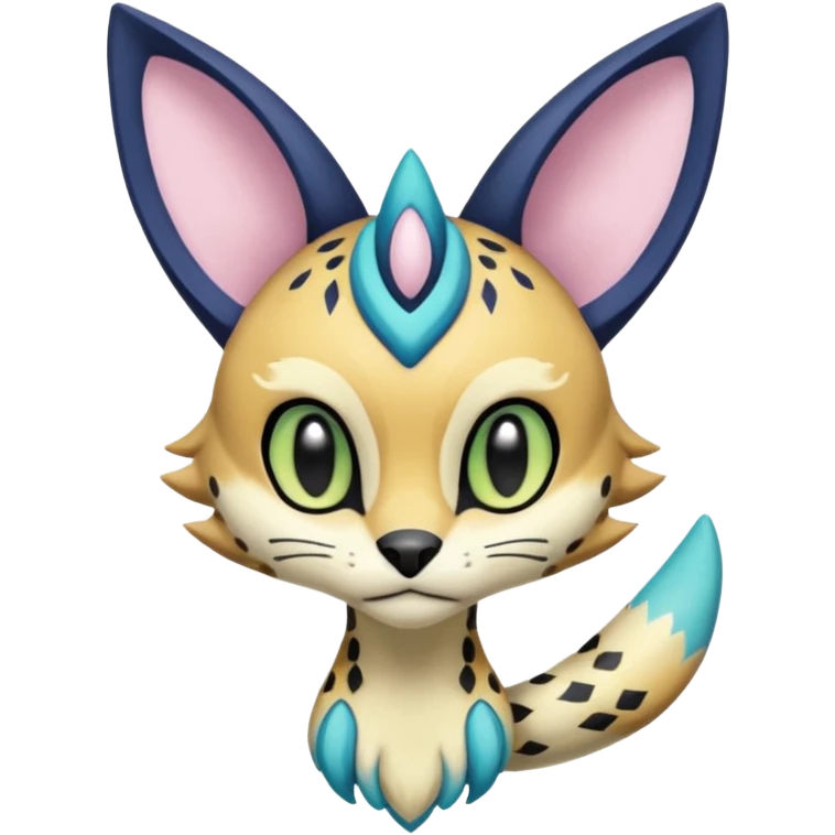 Meloetta-Sergal-Serval-Cresselia-Palkia-Stitch-Fakémon-creature-hybrid emoji