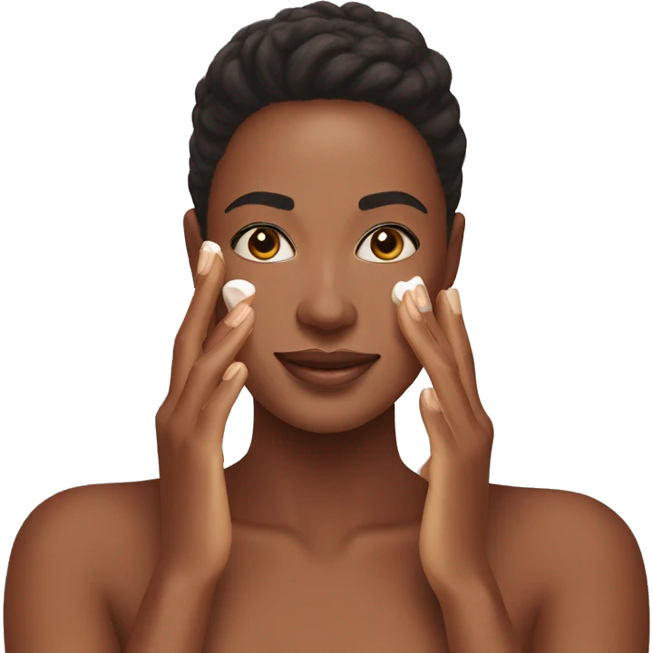 Skincare routine emoji