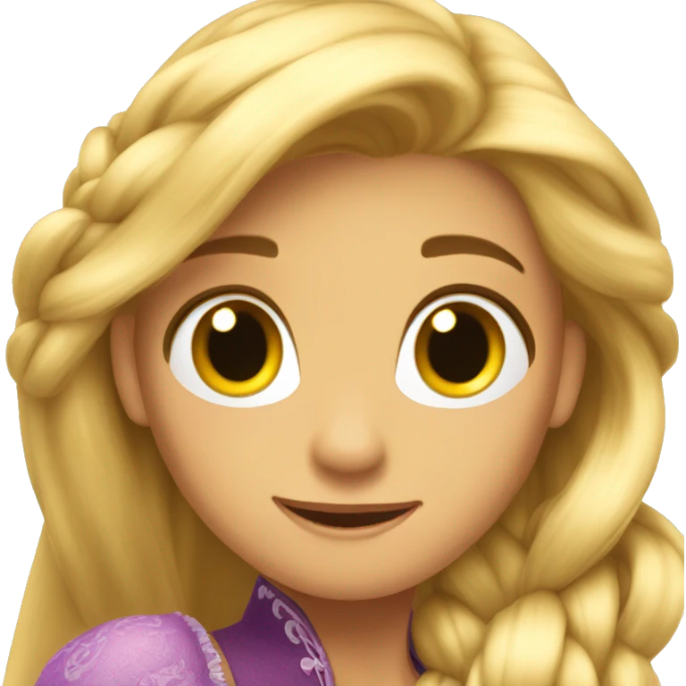 Rapunzel emoji