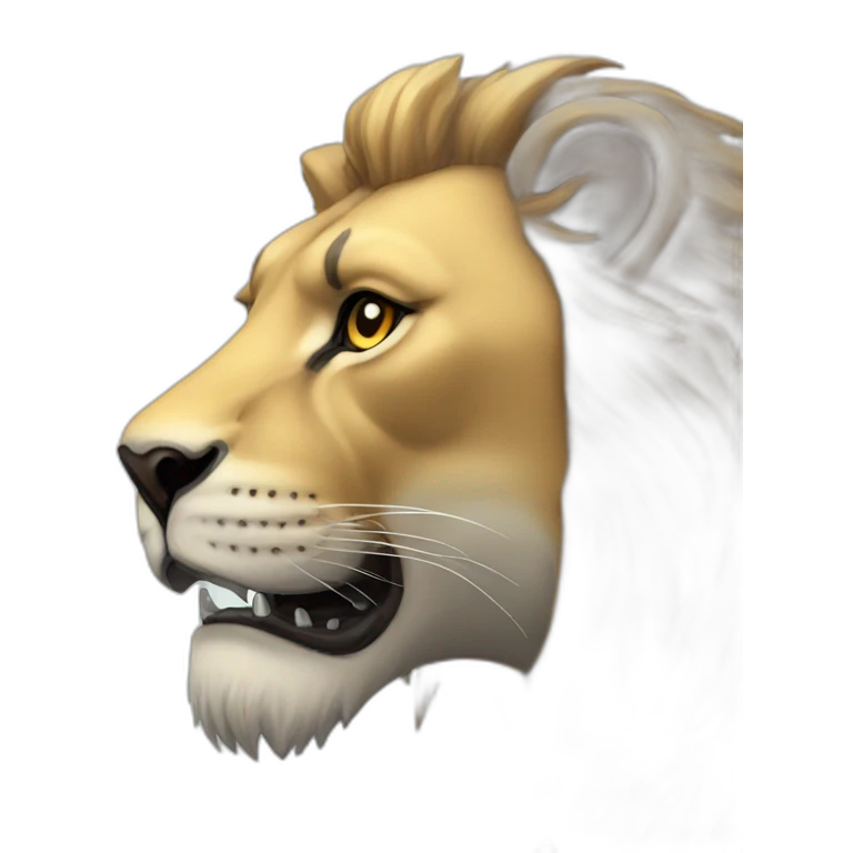 robot lion emoji