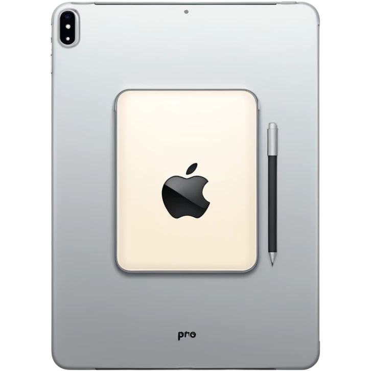 iPad Pro M4 emoji