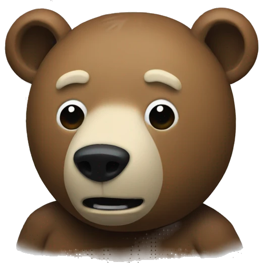 modified bear radiohead emoji